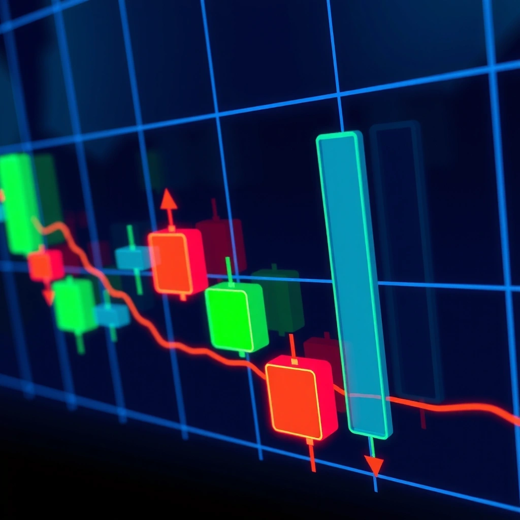 Digital candlestick visualization